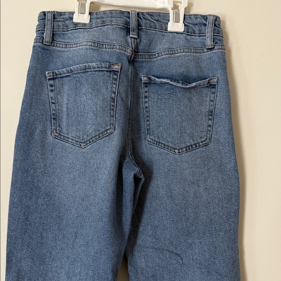 Wild Fable Blue Distressed Boyfriend Jeans - Picture 5 of 6